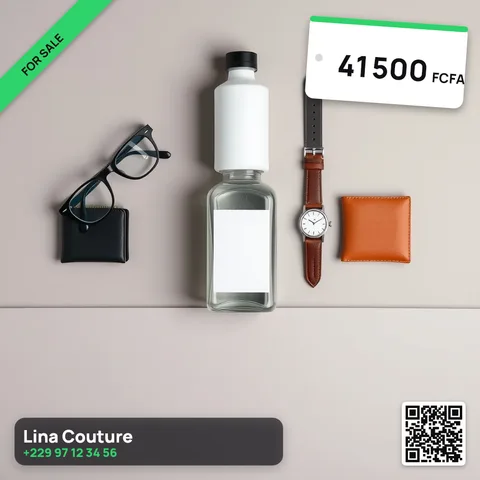 Exemple illustrant la commande /accessoriesflat : Accessoires à plat