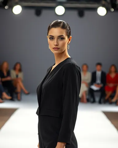 Exemple illustrant la commande /afrorunway : Défilé de mode