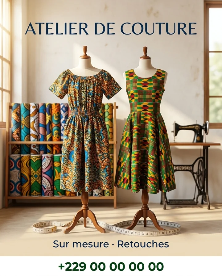 Résultat de la commande /ateliercouture : Affiche d’atelier de couture