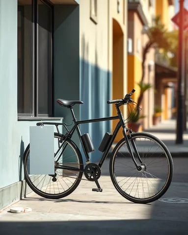 Exemple illustrant la commande /autobike : Vélo de ville