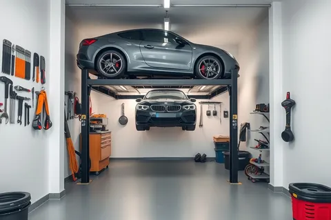 Exemple illustrant la commande /autogarage : Garage et atelier
