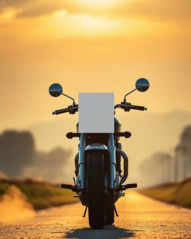 Exemple illustrant la commande /automoto : Moto en action