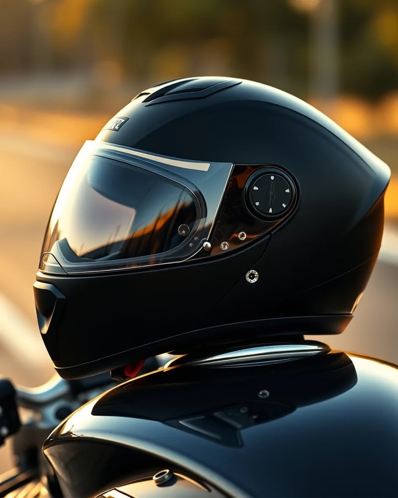 Exemple illustrant la commande /automotohelmet : Casque de moto