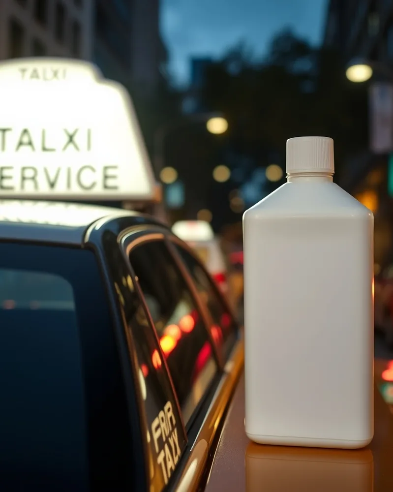 Exemple illustrant la commande /autotaxi : Taxi et transport