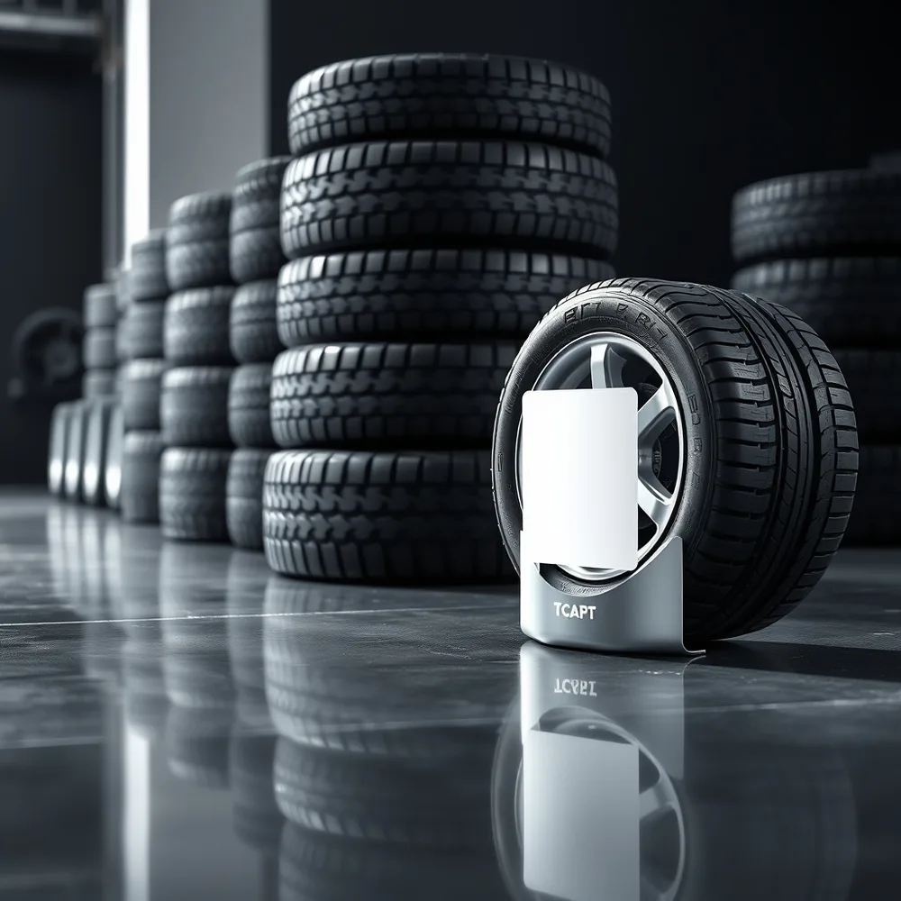Example illustrating the /autotires command: Tires and rims
