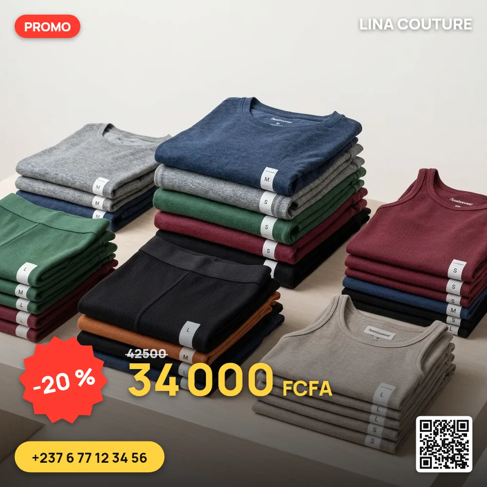 Résultat de la commande /basicswear : Débardeurs, t-shirts et leggings