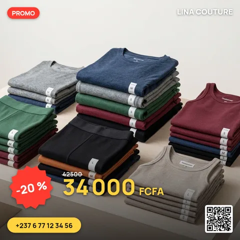 Résultat de la commande /basicswear : Débardeurs, t-shirts et leggings