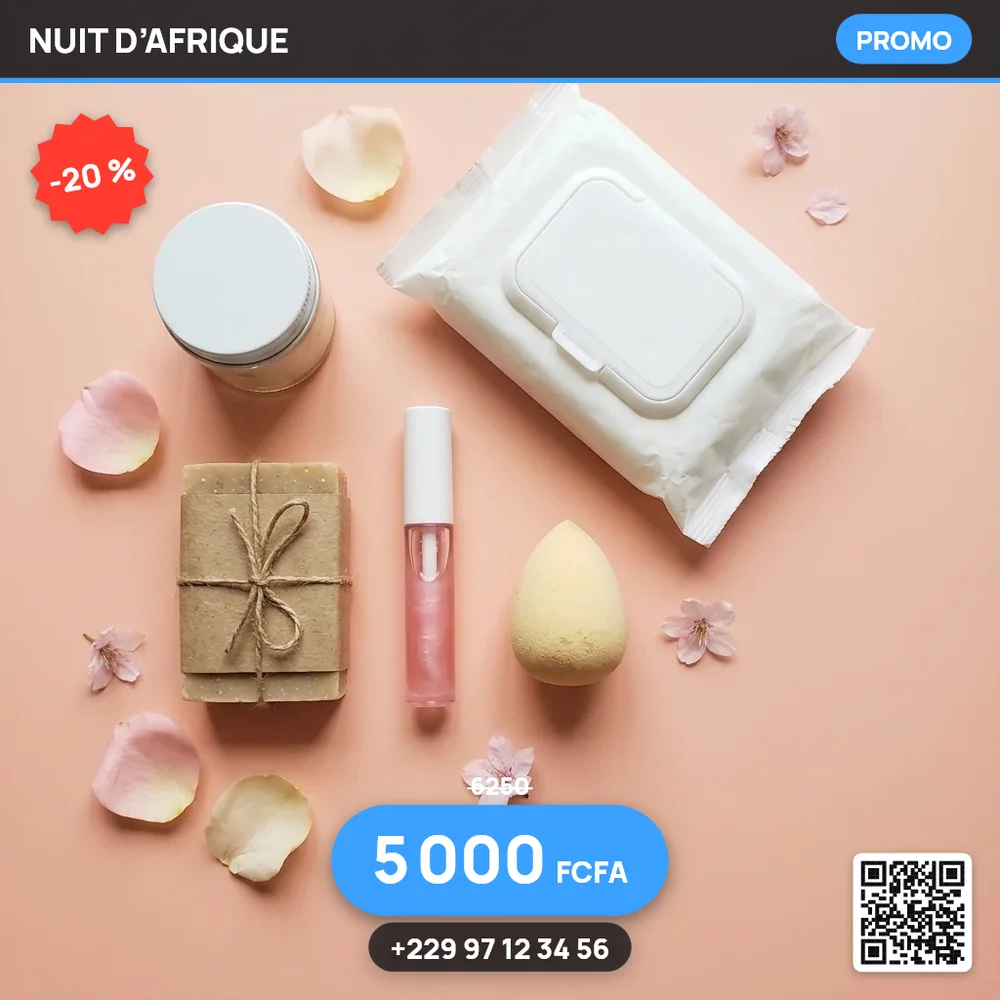 Résultat de la commande /beautybundle : Lot de produits de beauté
