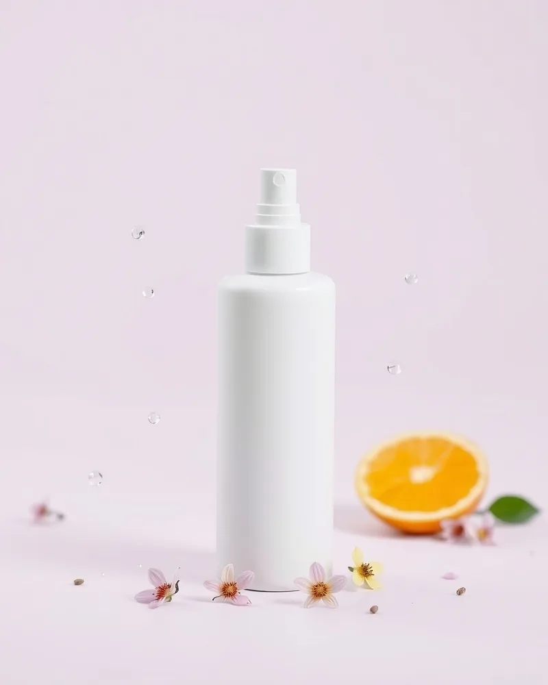 Exemple illustrant la commande /bodymist : Brume parfumée et déodorant
