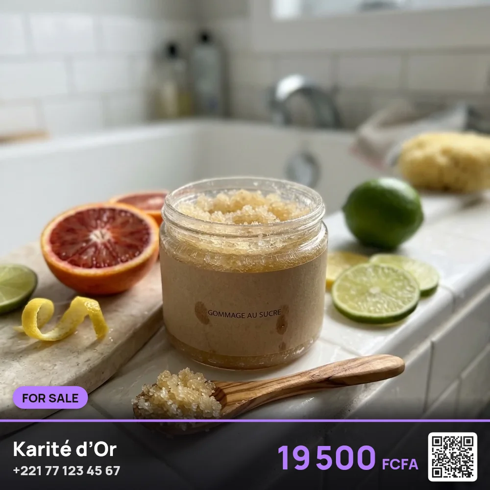 Résultat de la commande /bodyscrub : Gommage pour le corps