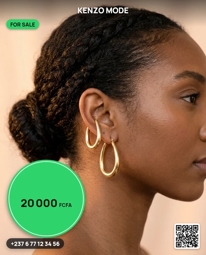 Résultat de la commande /bouclesoreilles : Boucles d’oreilles portées