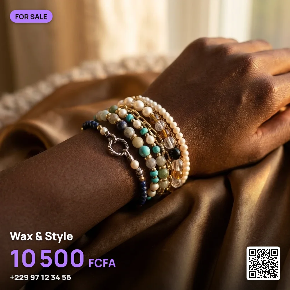 Résultat de la commande /braceletsset : Bracelets au poignet