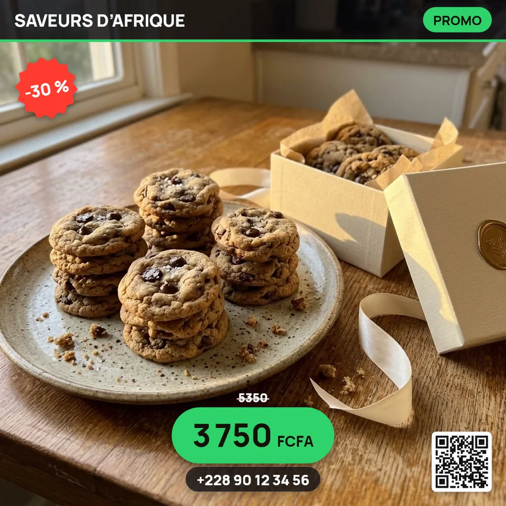 Résultat de la commande /cookiesbox : Biscuits et petits gâteaux