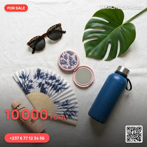 Résultat de la commande /dailyaccessories : Miroirs, éventails, parapluies, gourdes