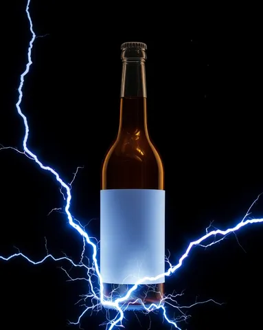Exemple illustrant la commande /energy : Éclairs et énergie