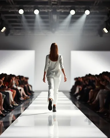 Example illustrating the /fashionshow command: Fashion show