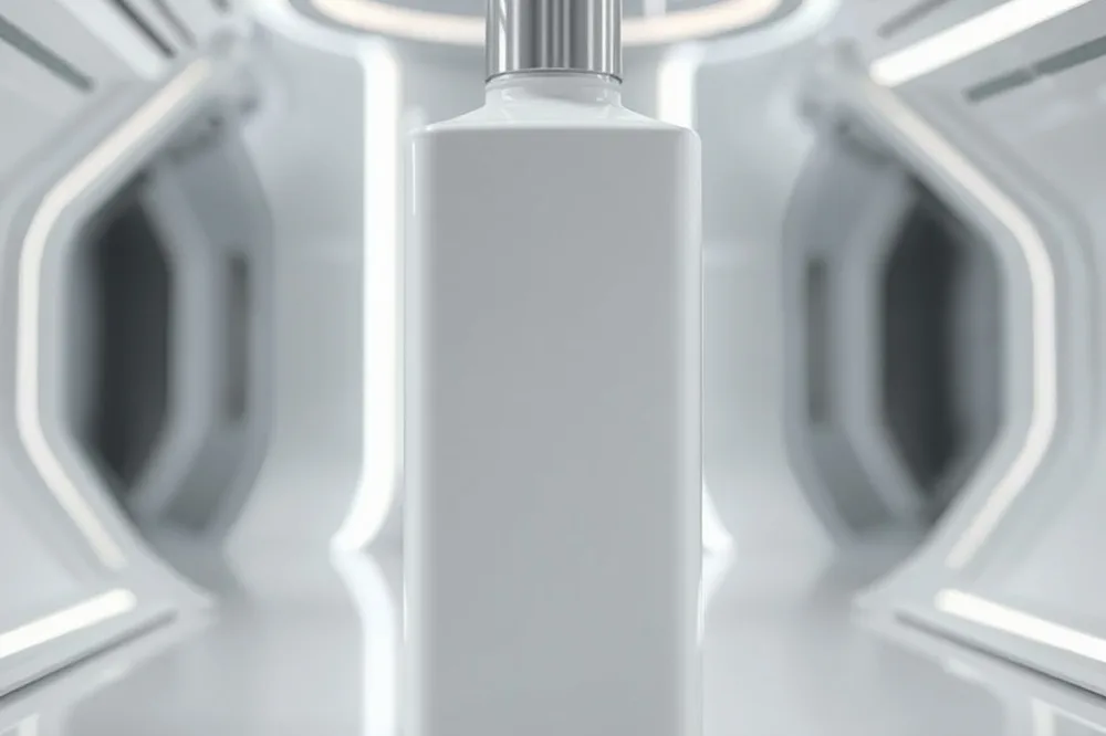 Exemple illustrant la commande /futuristic : Environnement technologique
