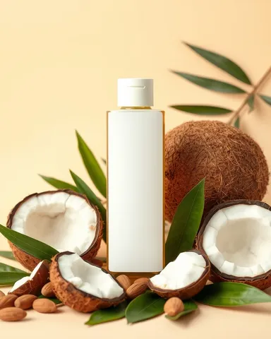 Exemple illustrant la commande /hairoilcare : Huile capillaire