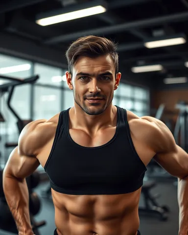 Exemple illustrant la commande /healthgym : Salle de fitness
