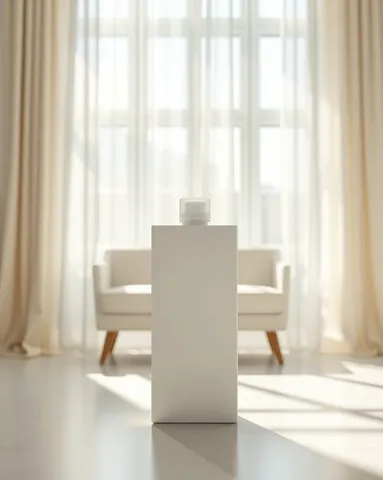 Exemple illustrant la commande /homecurtains : Rideaux et lumière