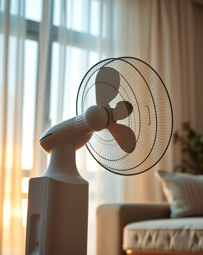 Exemple illustrant la commande /homefan : Ventilateur et climatisation