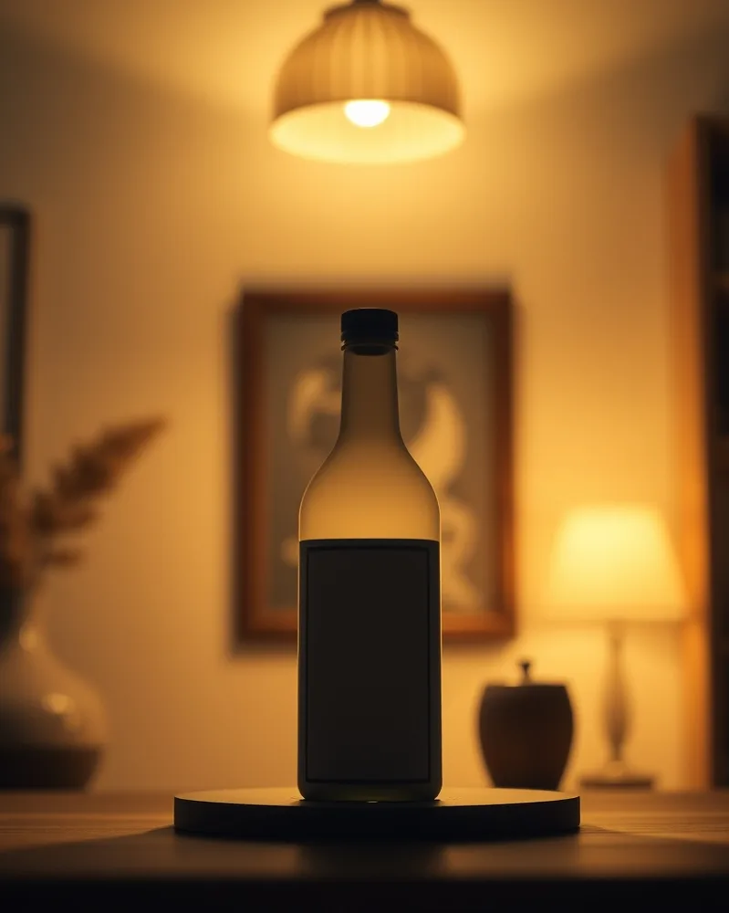 Exemple illustrant la commande /homelamp : Luminaire d’ambiance
