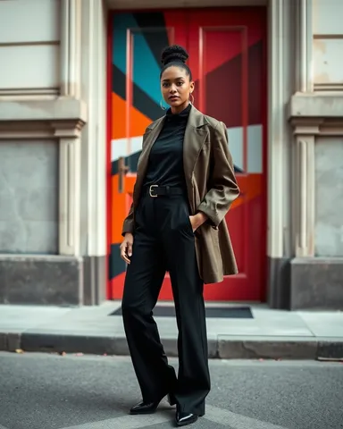 Exemple illustrant la commande /instastyle : Look mode instagrammable