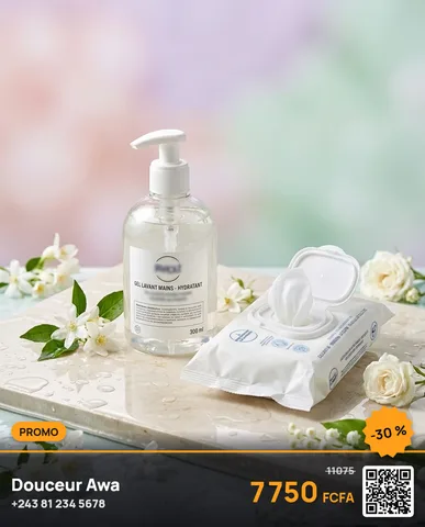Résultat de la commande /intimatecare : Gel lavant intime et lingettes