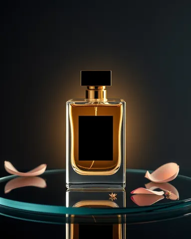 Exemple illustrant la commande /jewelperfume : Parfum et flacon