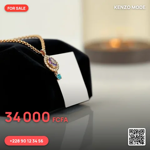 Exemple illustrant la commande /jewelrymacro : Bijoux en gros plan