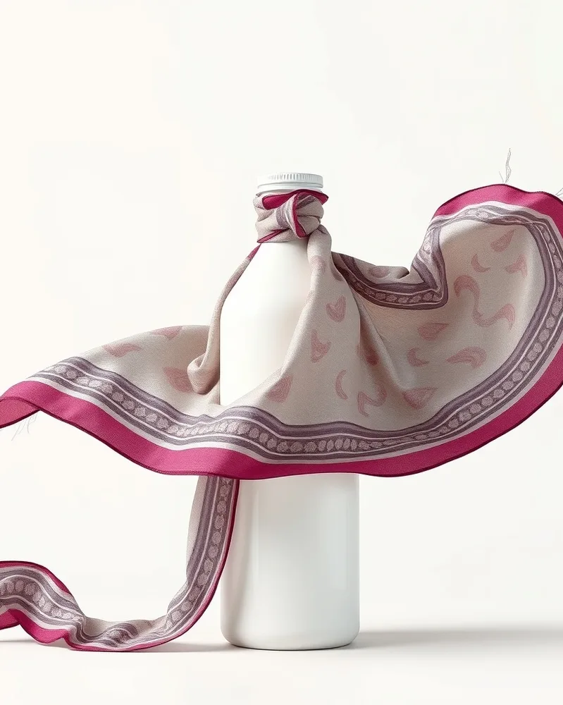 Example illustrating the /jewelscarf command: Scarf in motion