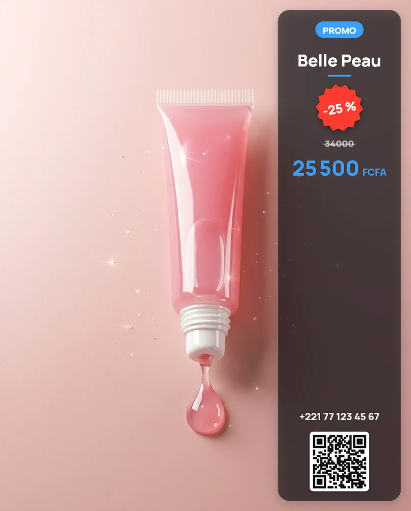 Résultat de la commande /lipgloss : Gloss à lèvres