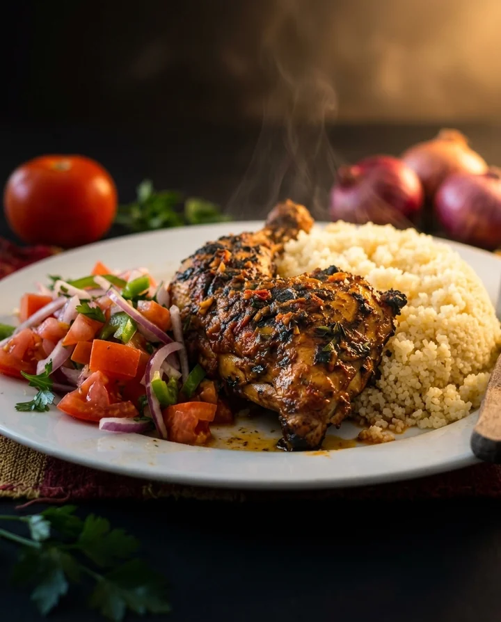 Résultat de la commande /menuhero : Plat vedette du menu