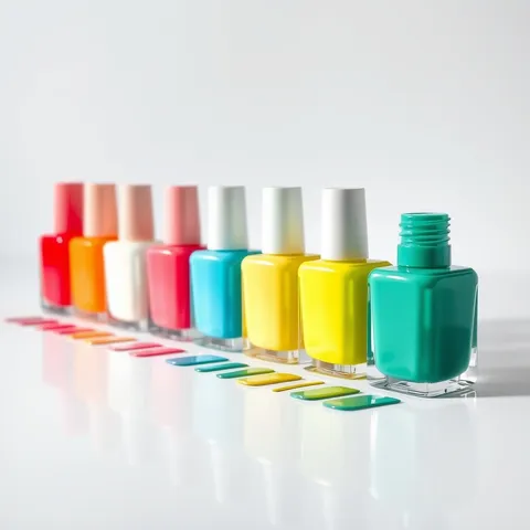 Exemple illustrant la commande /nailpolish : Vernis à ongles
