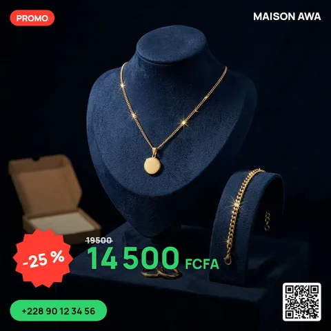 Résultat de la commande /parurebijoux : Parure de bijoux