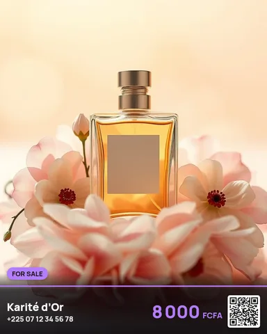 Exemple illustrant la commande /perfumegarden : Parfum et fleurs