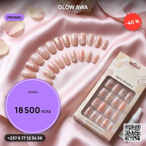 Résultat de la commande /pressonnails : Ongles artificiels