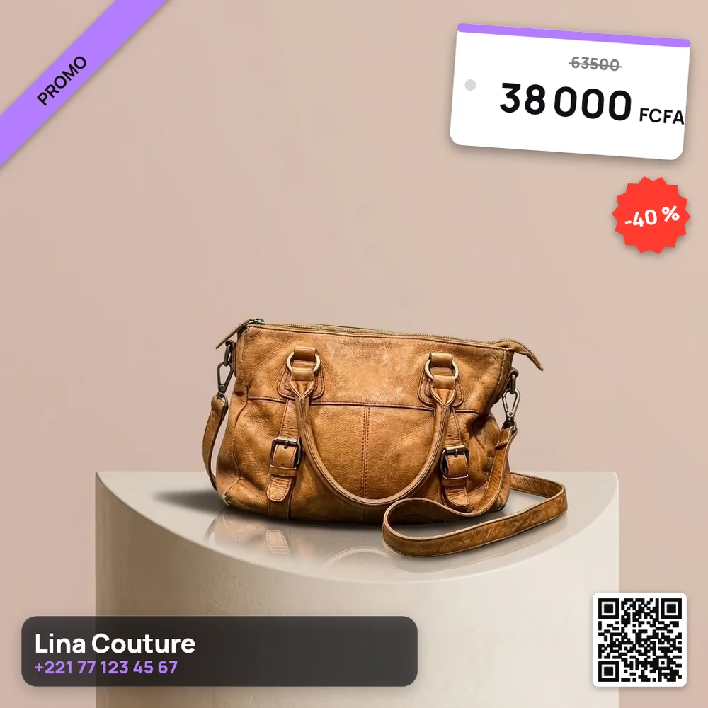 Result of the /sacvitrine command: Handbag in the window
