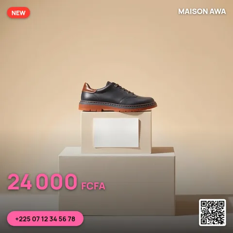 Exemple illustrant la commande /shoeshowcase : Chaussures en vedette