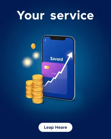 Exemple illustrant la commande /shopfintech : Affiche fintech et paiement