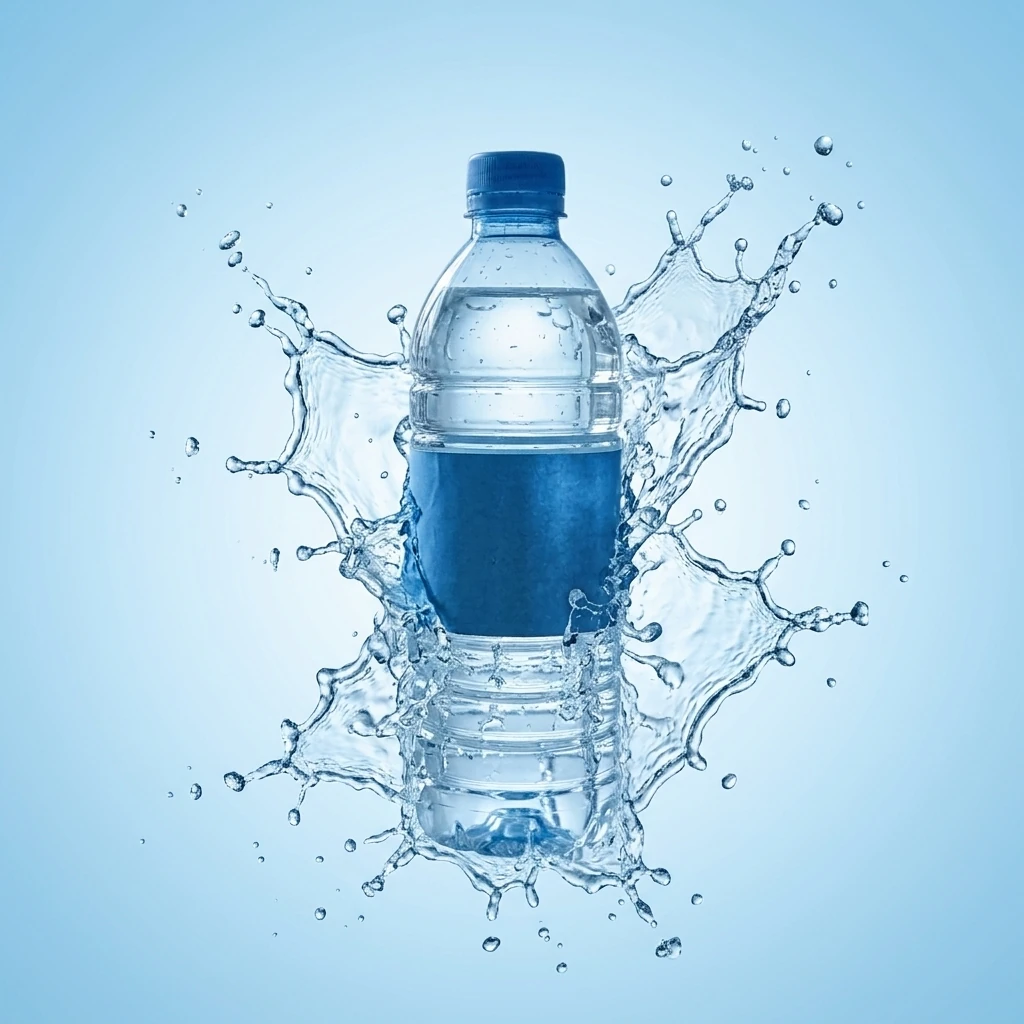 Résultat de la commande /splashshot : Produit et éclaboussures