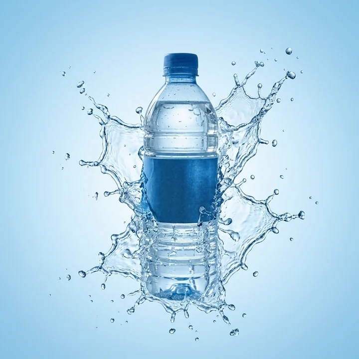 Résultat de la commande /splashshot : Produit et éclaboussures
