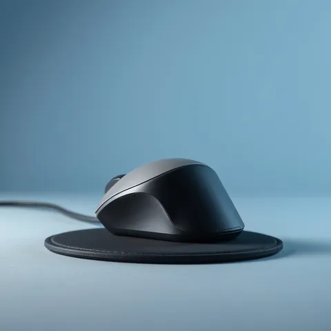 Exemple illustrant la commande /techmouse : Souris ergonomique