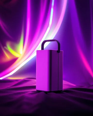 Exemple illustrant la commande /techspeaker : Enceinte portable