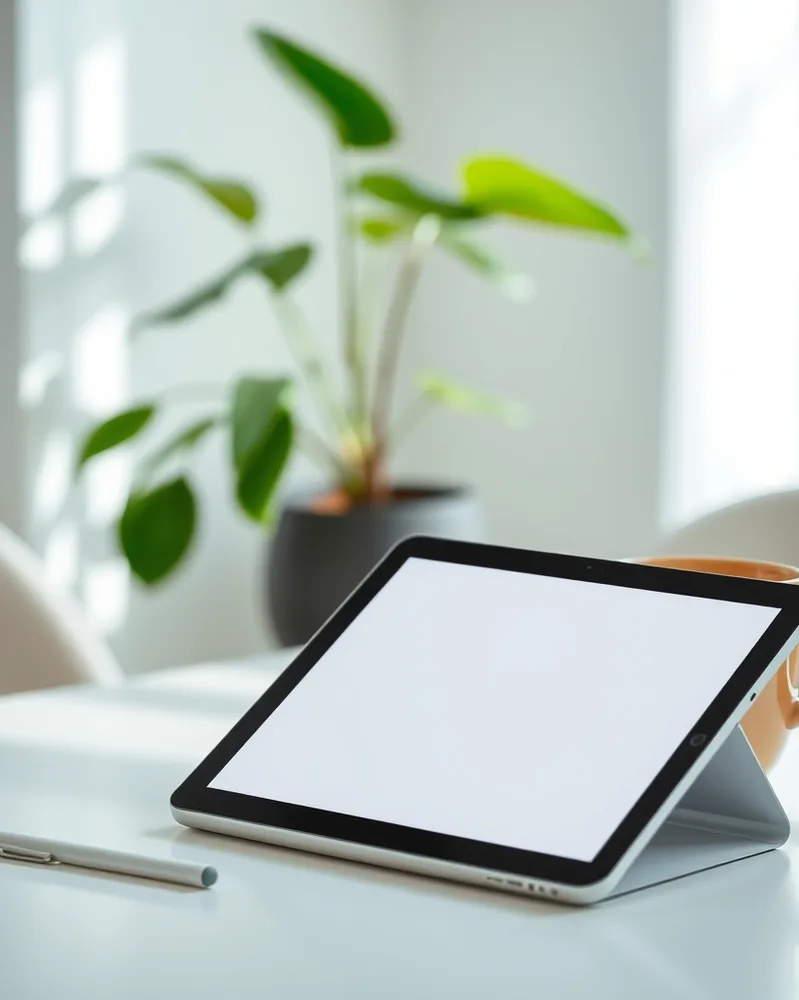 Exemple illustrant la commande /techtablet : Tablette créative