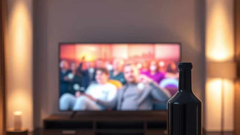 Exemple illustrant la commande /techtv : Télévision au salon