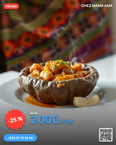 Example illustrating the /traditionaldish command: Traditional dish showcased