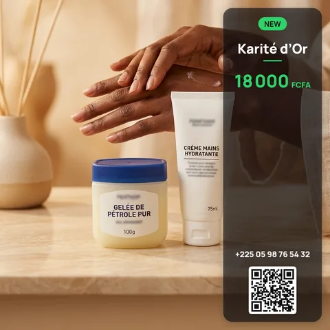 Résultat de la commande /vaselinejar : Vaseline et crème pour les mains