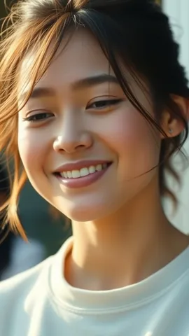 Example illustrating the /vidperson command: Animated portrait